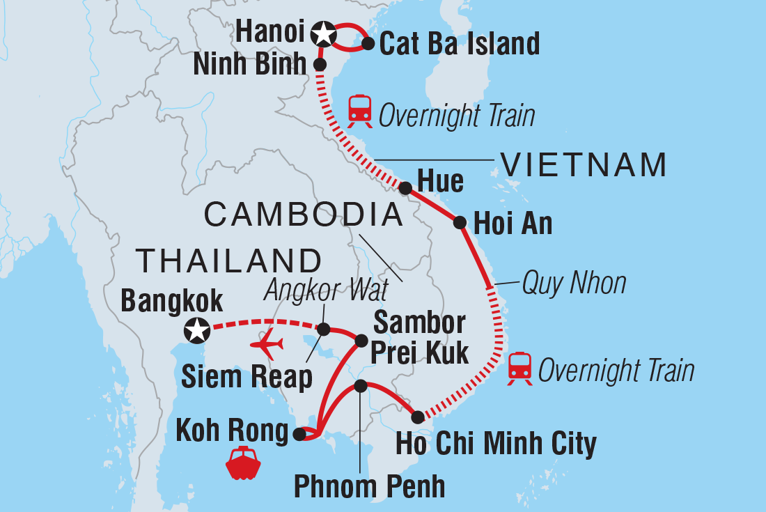 Epic Vietnam to Cambodia