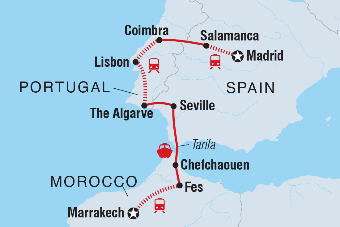 Madrid to Marrakech