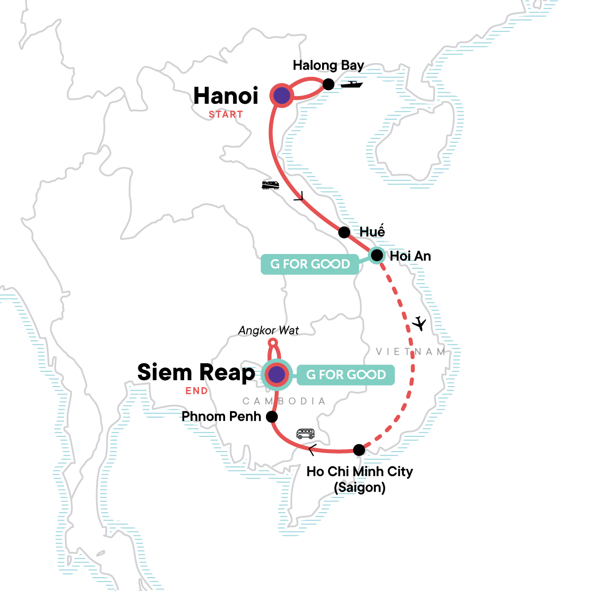 The Best of Vietnam & Cambodia