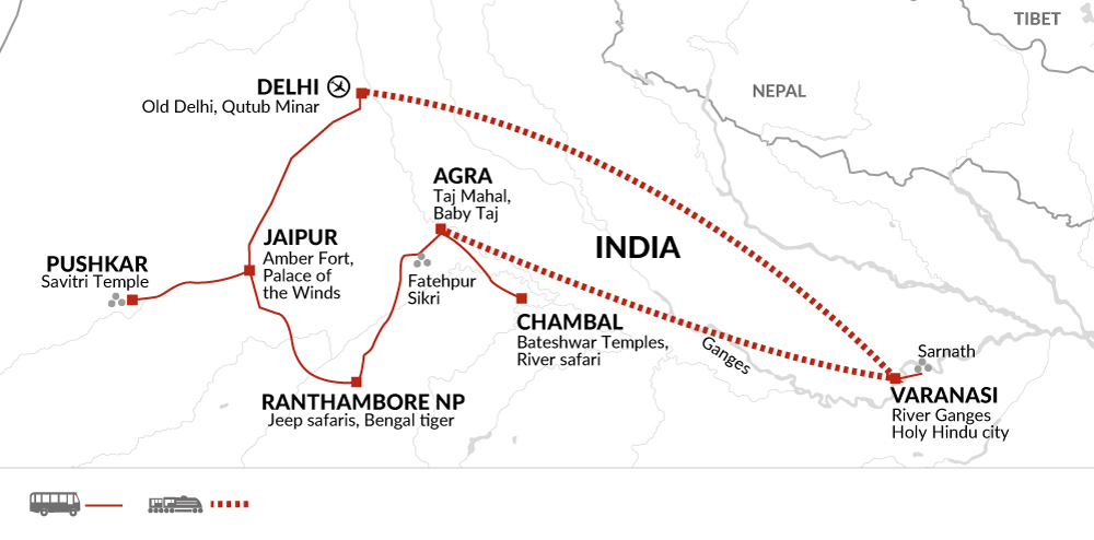 Highlights of Northern India