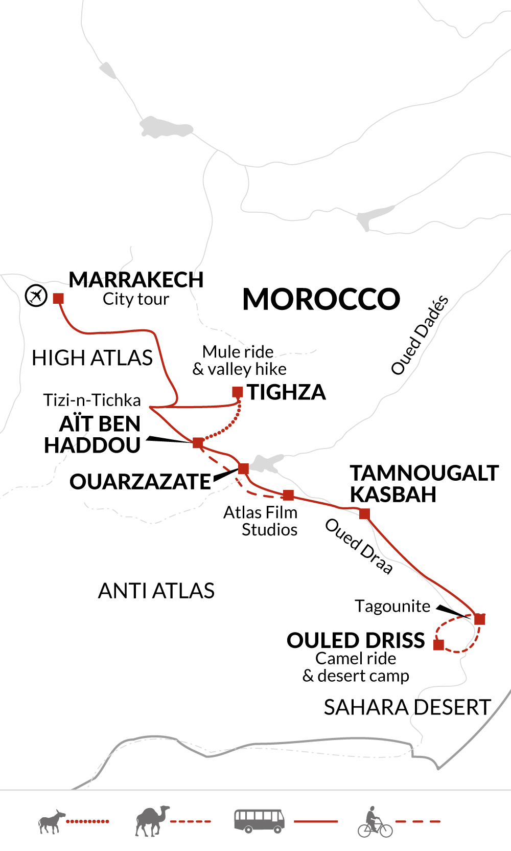 Family Atlas Mountain and Sahara Adventure