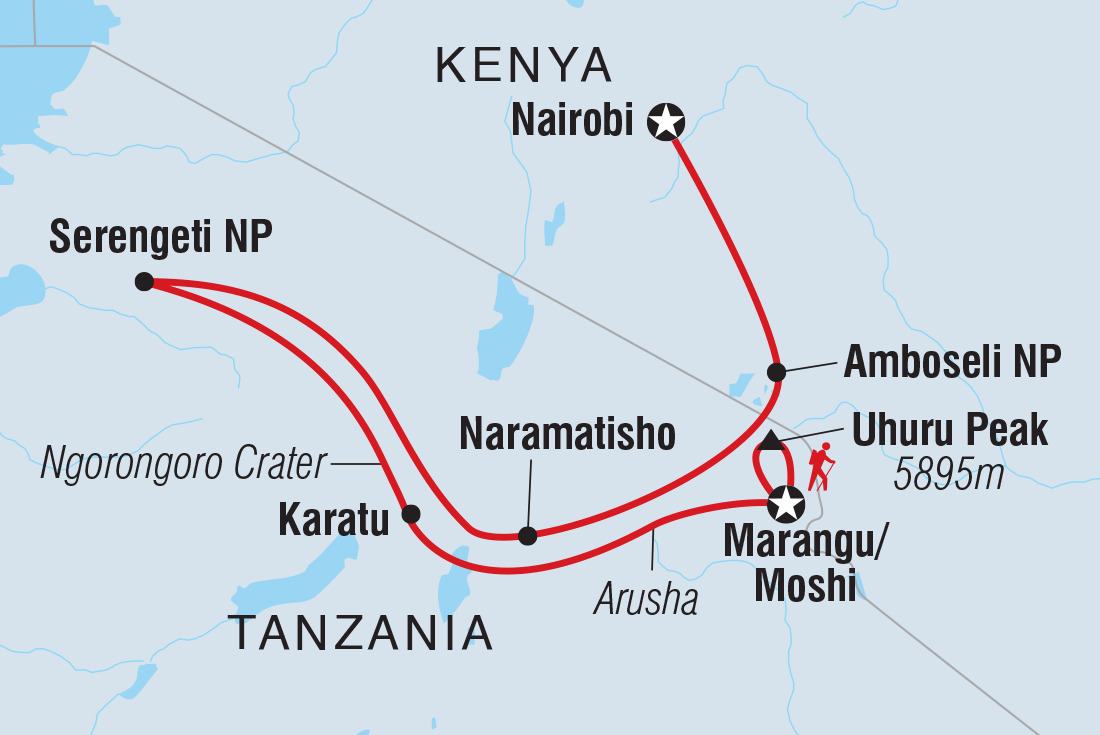 Safari to Kilimanjaro - Machame Route