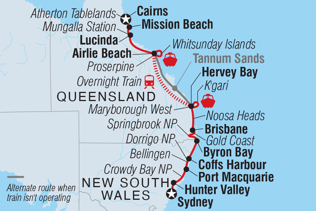 Sydney to Cairns Adventure