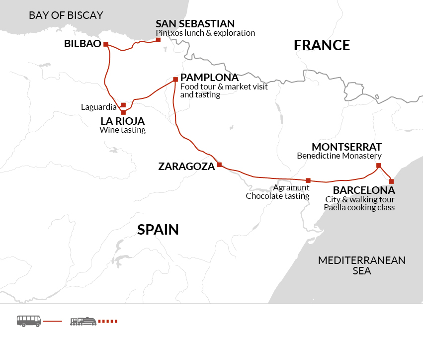 A Taste of Northern Spain: Catalonia and the Basque Country