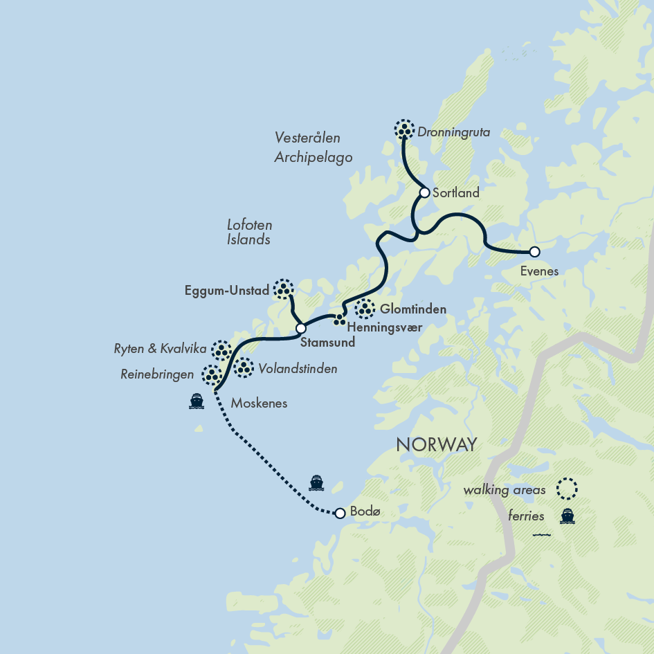 Hike the Lofoten and Vesteralen Islands