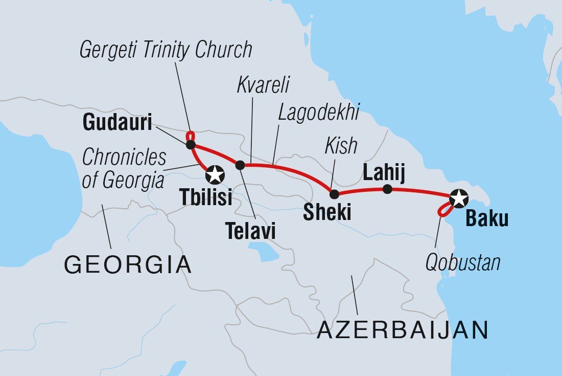 Highlights of Azerbaijan & Georgia 