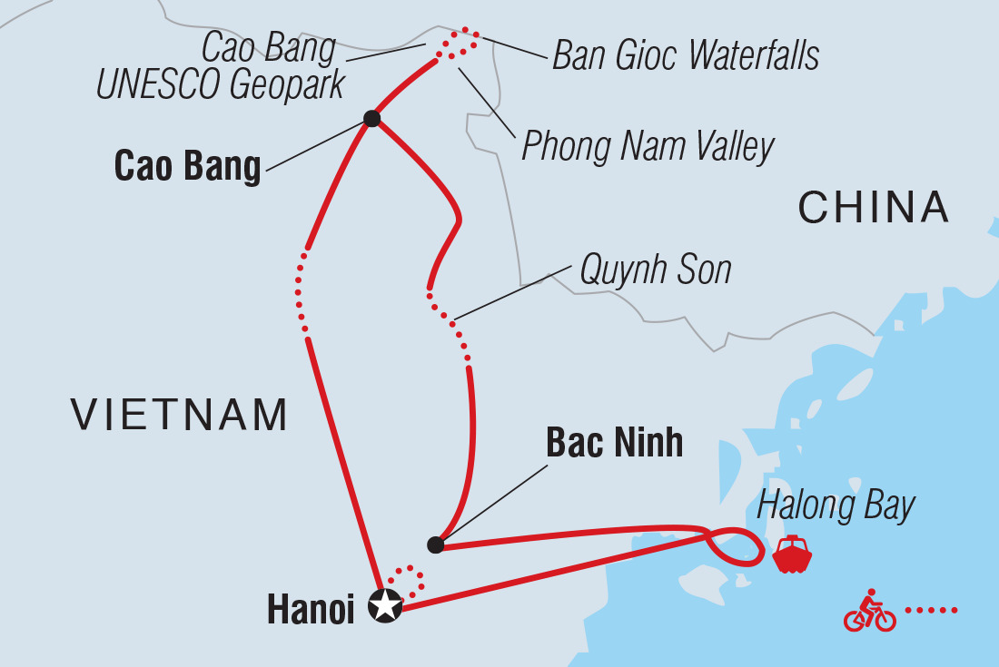 Cycle Northern Vietnam
