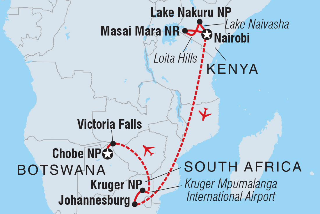 Premium Kenya & Southern Africa Highlights