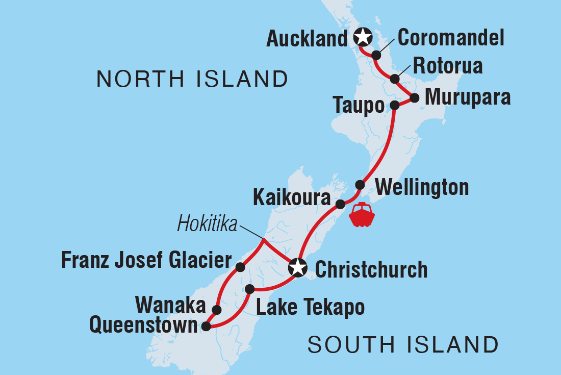 New Zealand Amplified (Southbound)
