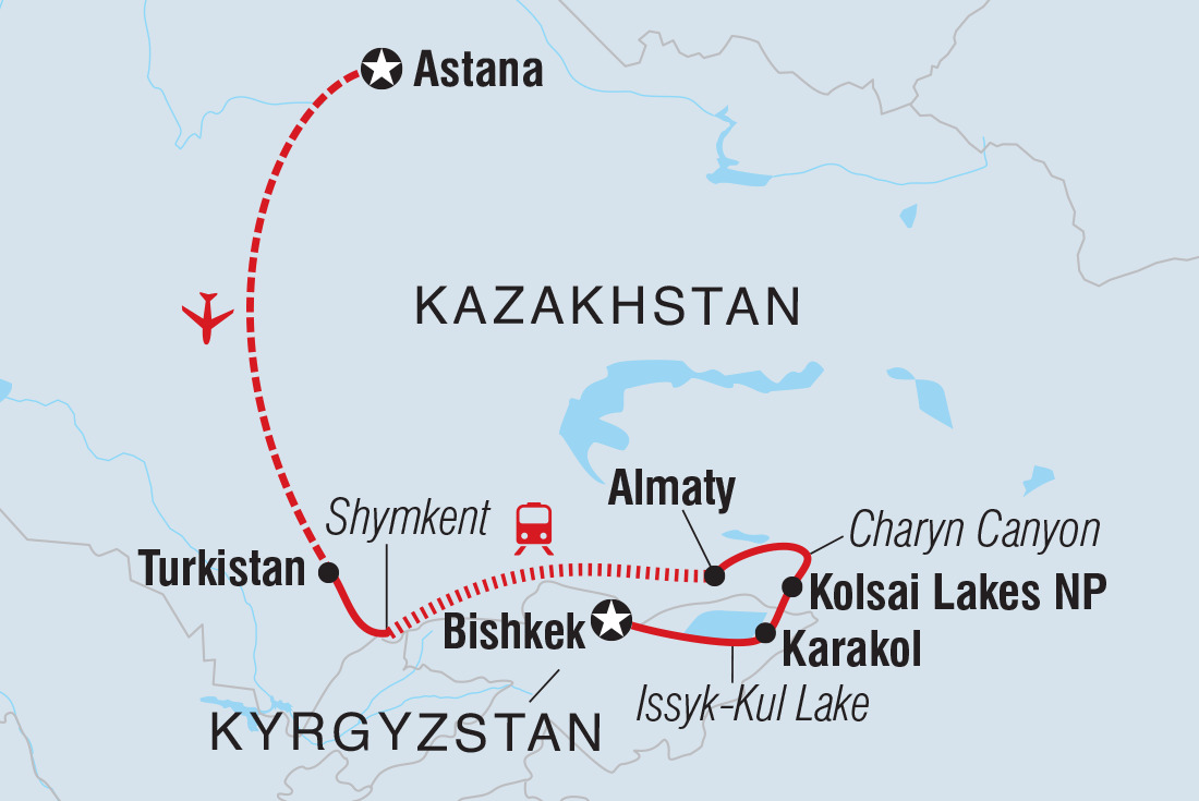 Kazakhstan & Kyrgyzstan Adventure