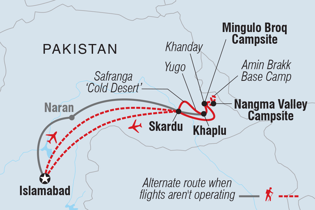 Trek Pakistan's Nangma Valley and Karakoram Mountains