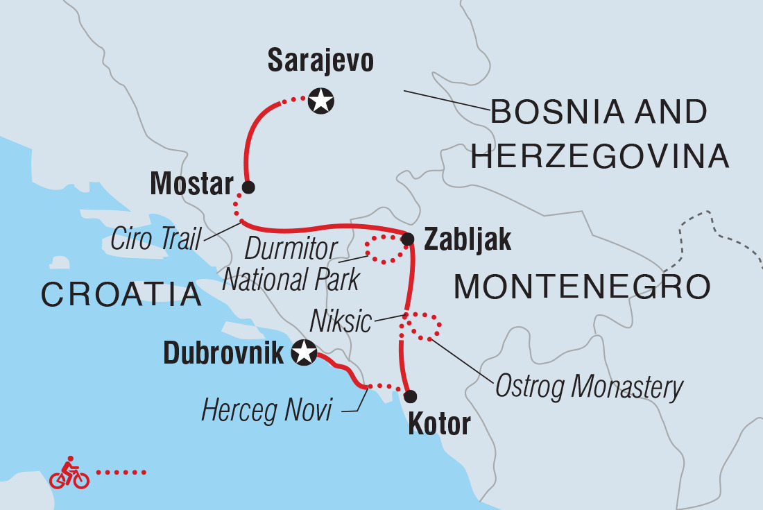 Cycle the Balkans