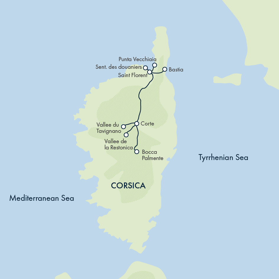 Hike Corsica's Mountains & Coast