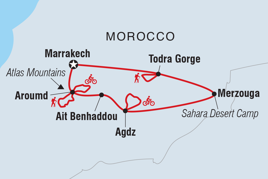 Morocco: Hike & Bike