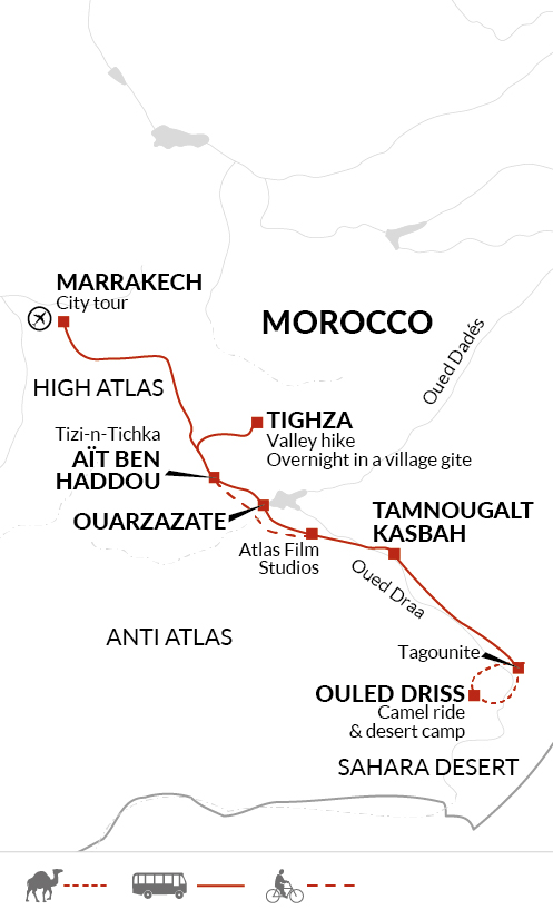 Family Atlas Mountain and Sahara Adventure