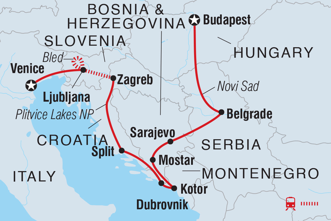 Budapest to Venice