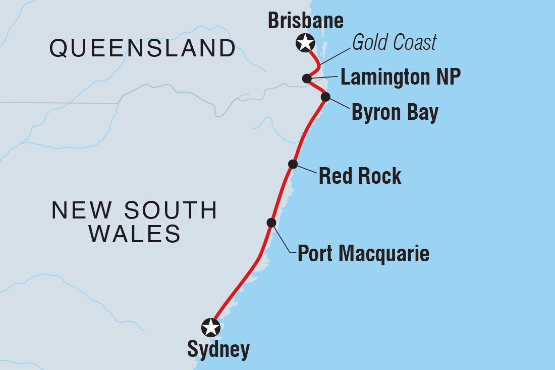 One Week from Sydney to Brisbane