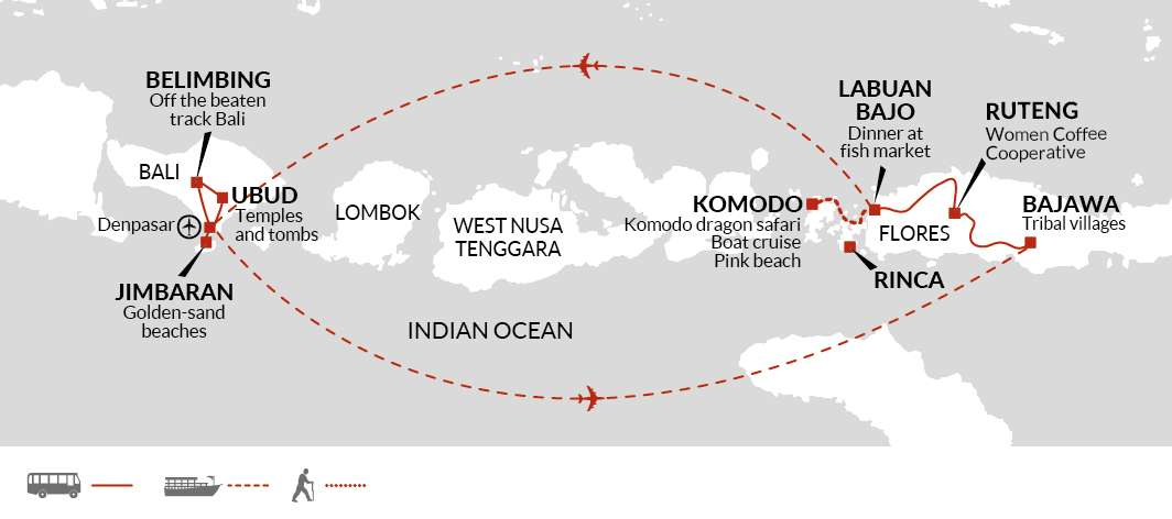 Discover Bali, Flores and Komodo Islands