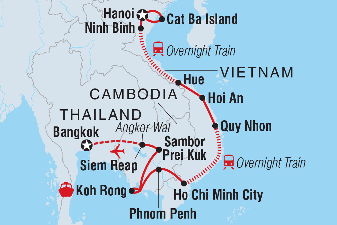 Epic Vietnam to Cambodia
