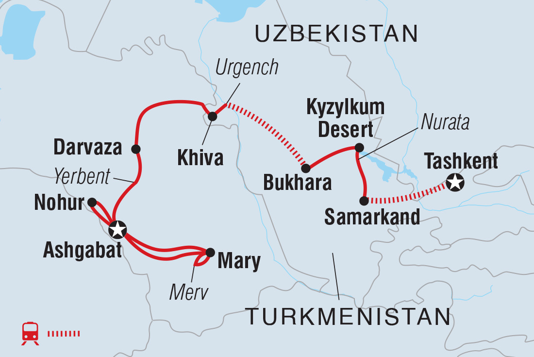 Uzbekistan & Turkmenistan Adventure