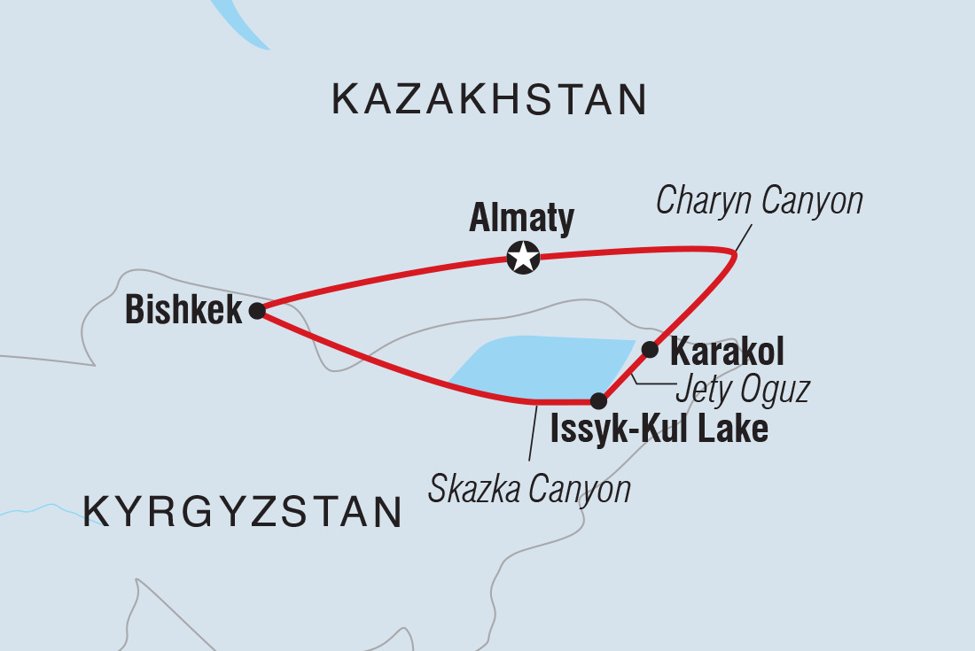 Premium Kazakhstan and Kyrgyzstan