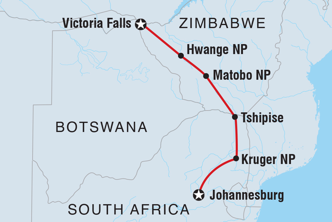 18 to 35s Essential African Safari