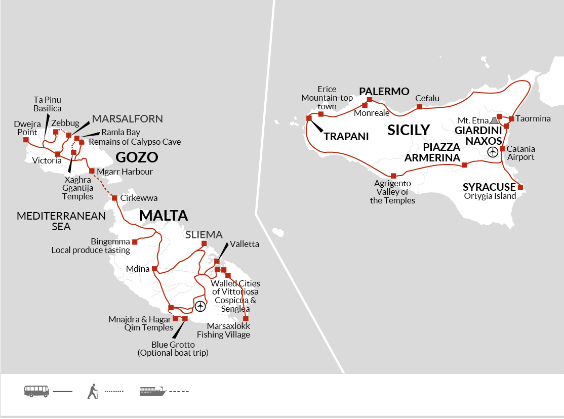Malta and Gozo Discovery + Classical Sicily