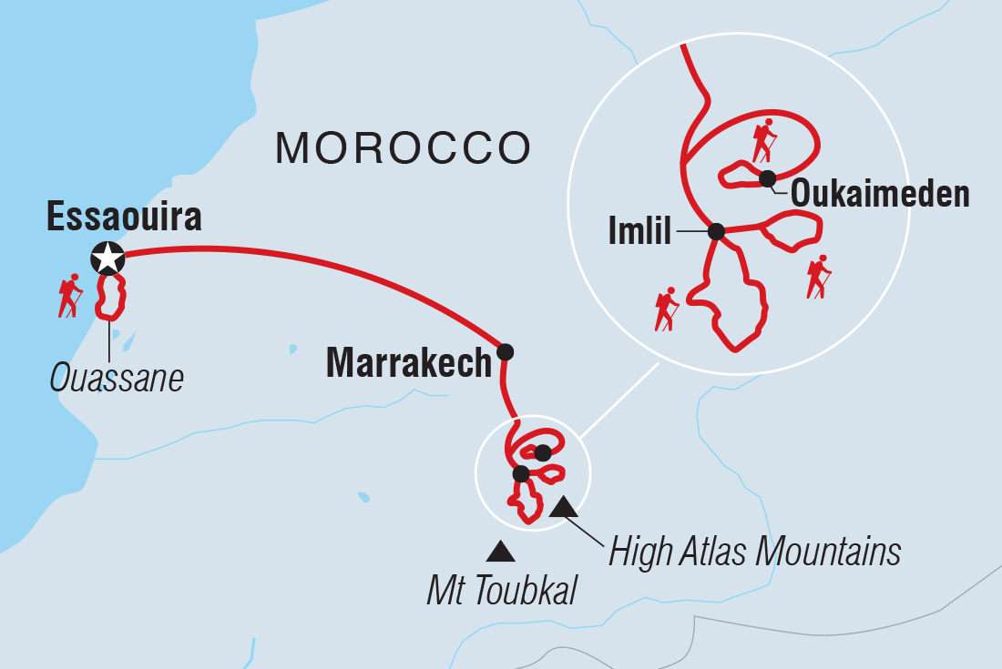 Premium Hiking and Trekking in Morocco