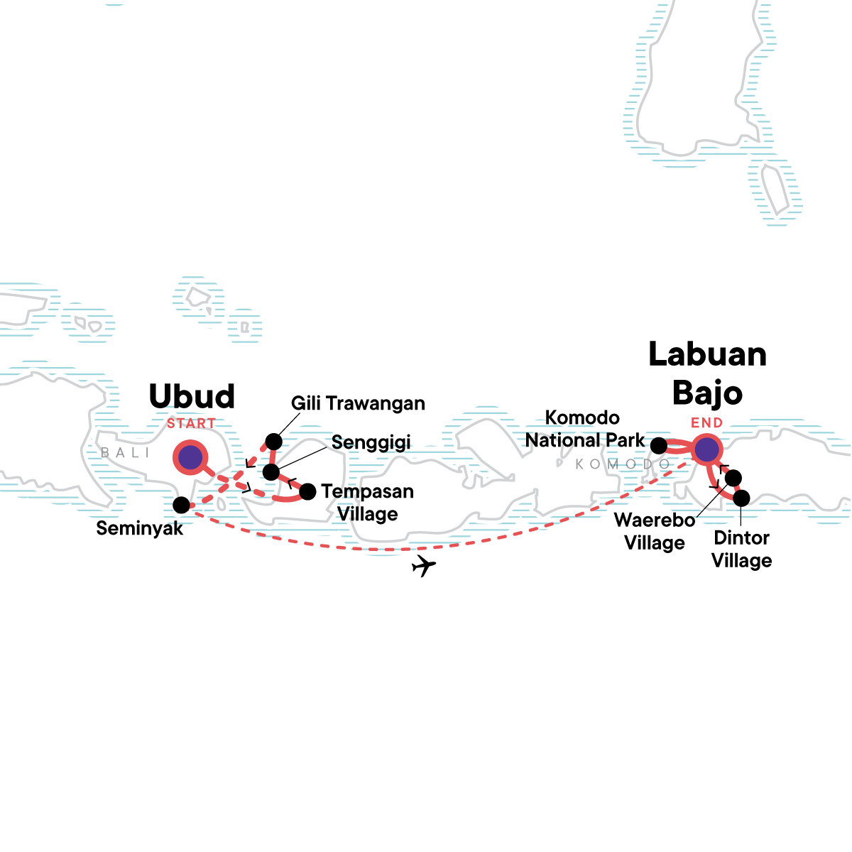 Bali to Flores: Trails, Tribal Villages & Dragon Lagoons