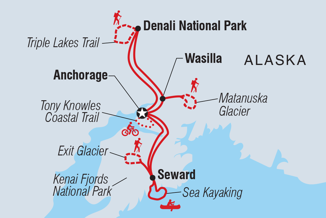 Alaska Hike, Bike & Kayak