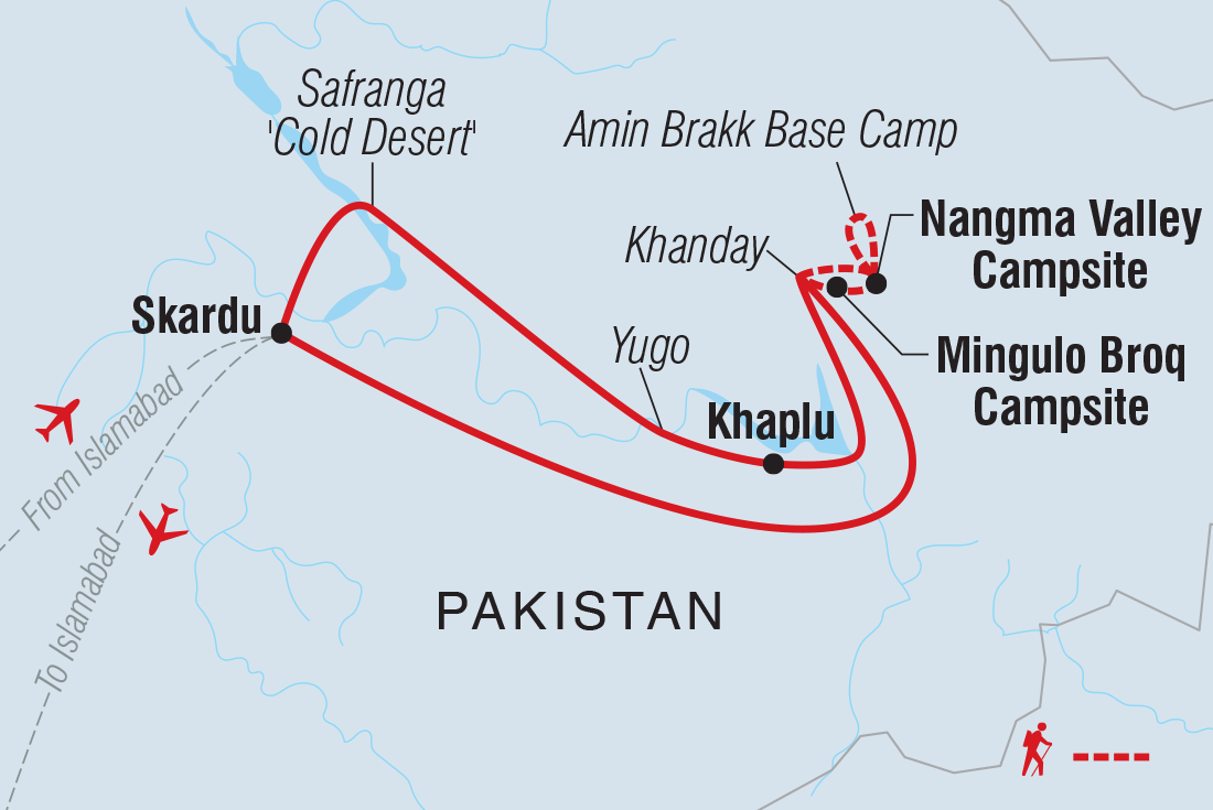 Trek Pakistan's Karakoram Mountains