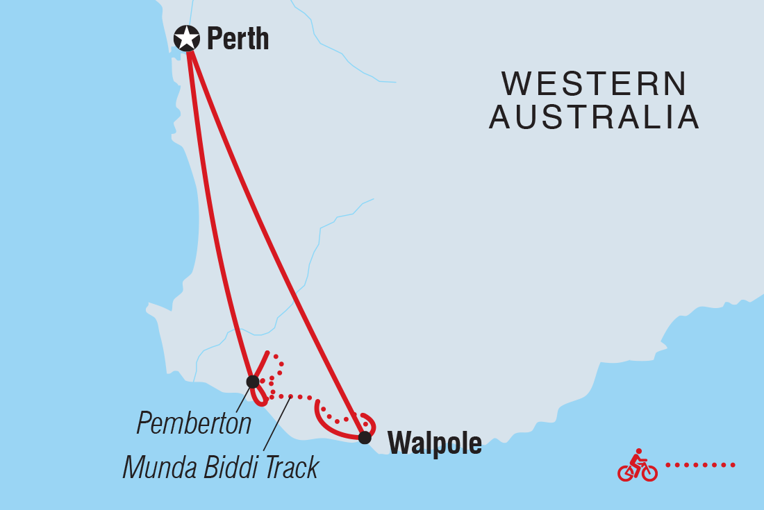 Cycle the Munda Biddi Trail: Walpole to Manjimup