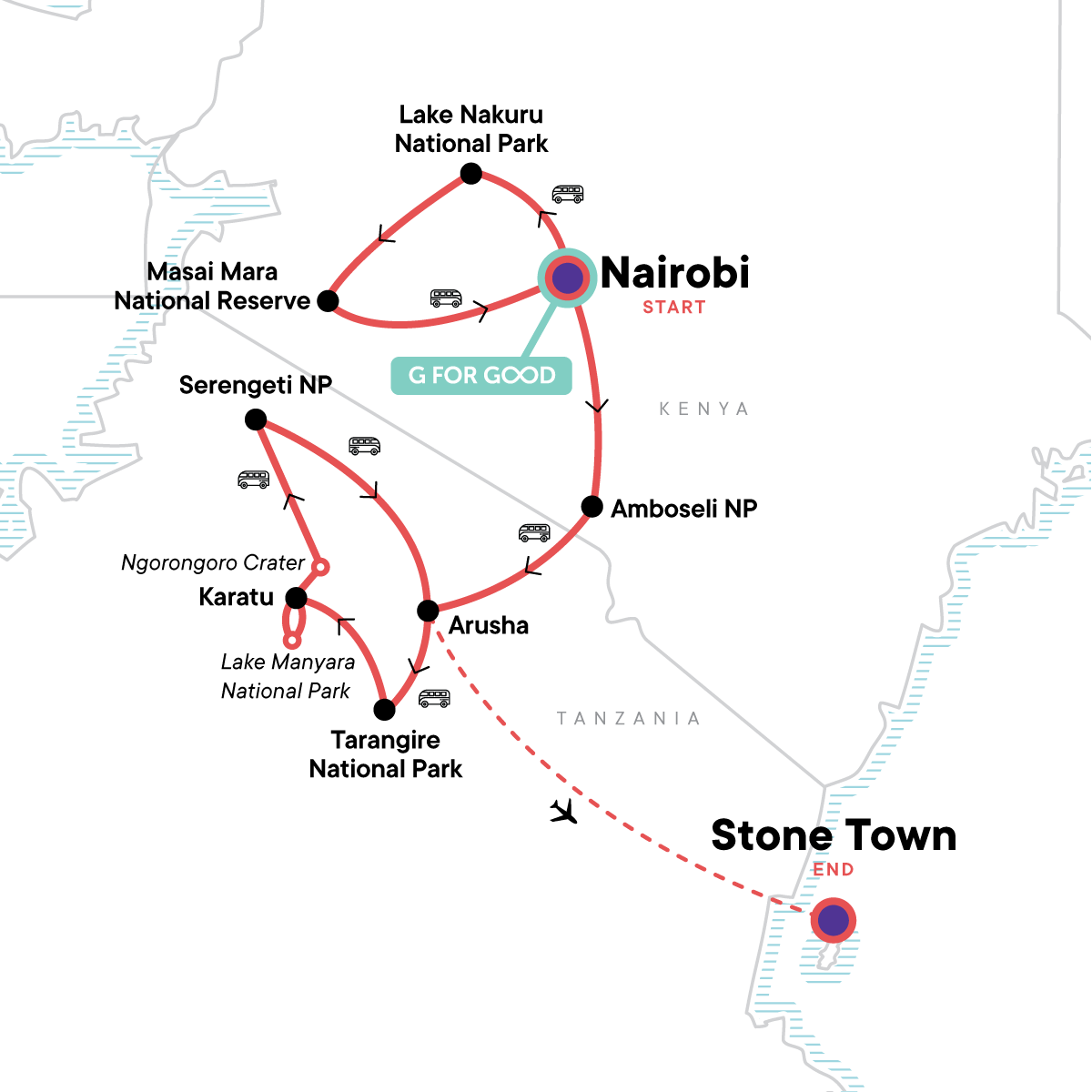East Africa: Kenya, Tanzania & Zanzibar's Beaches