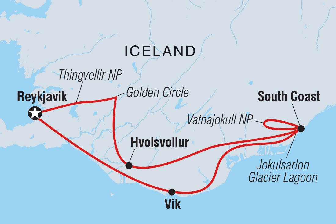 18 to 35s Six Days in Iceland