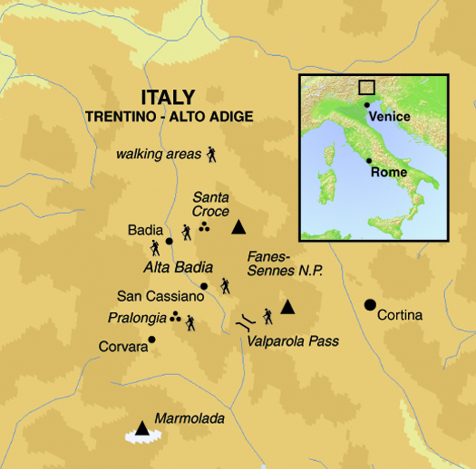 Walking the Dolomites of Alta Badia
