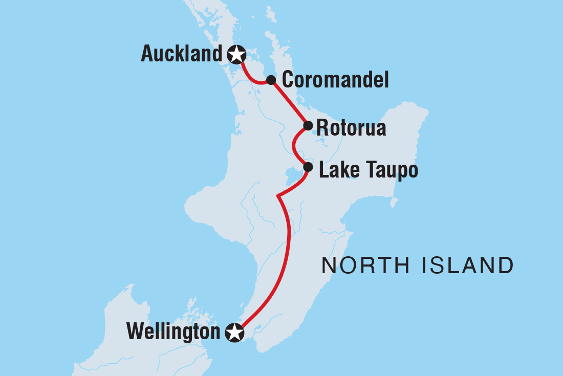New Zealand Northern Trail (Northbound)
