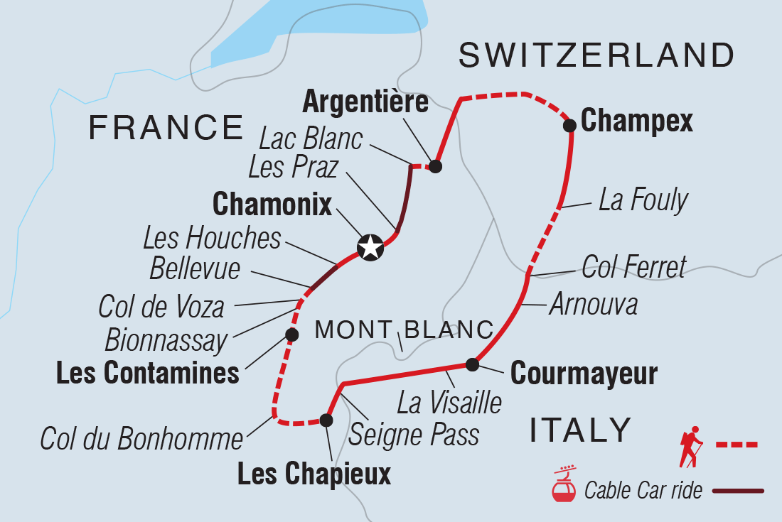 Hike the Tour du Mont Blanc
