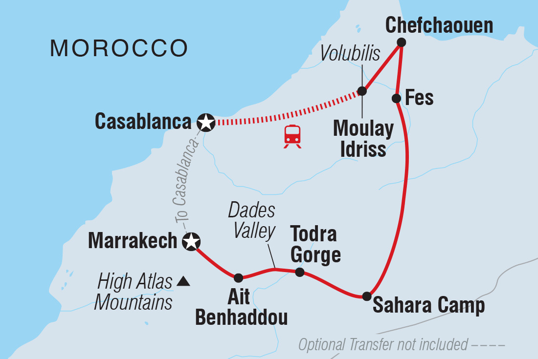 18 to 35s Essential Morocco