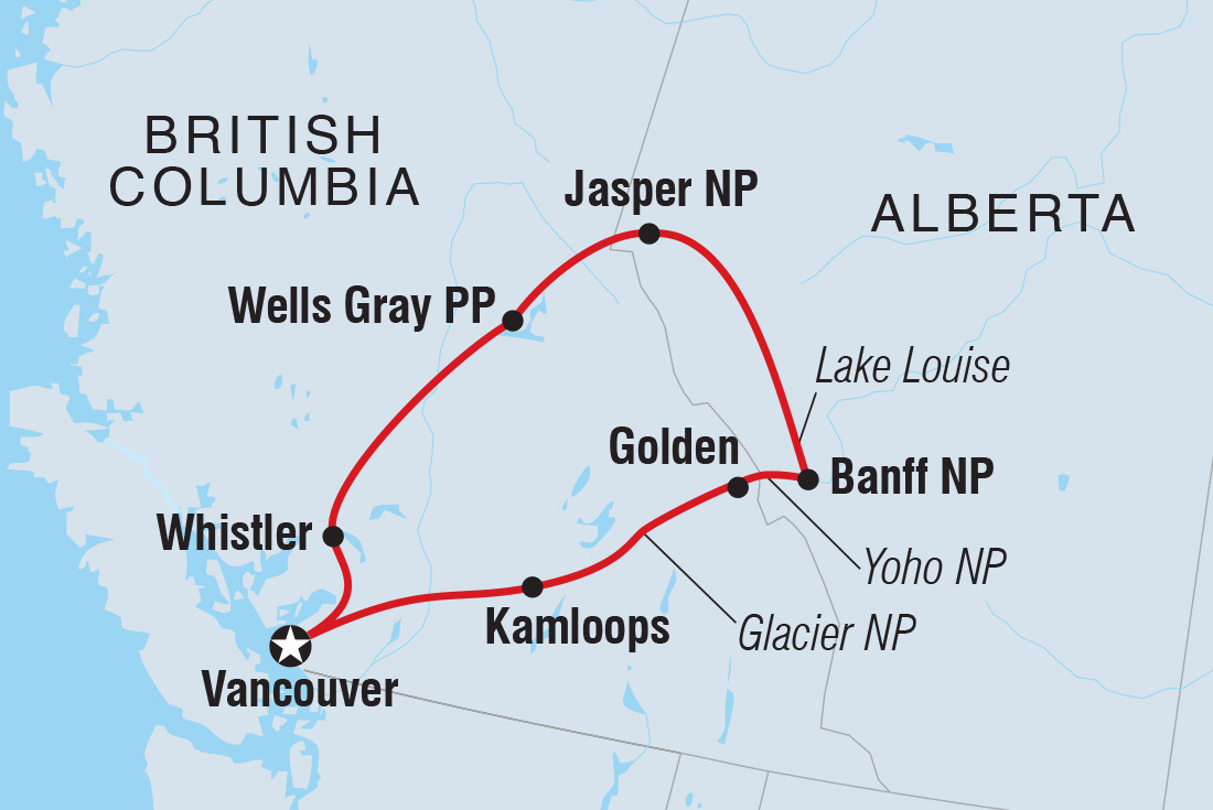 18 to 35s Real Canadian Rockies