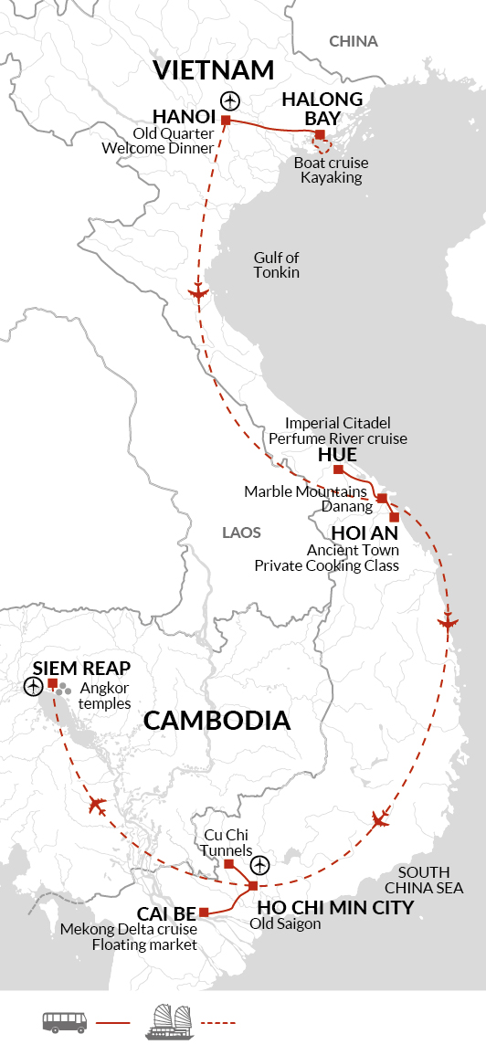 Upgraded - Vietnam and Angkor