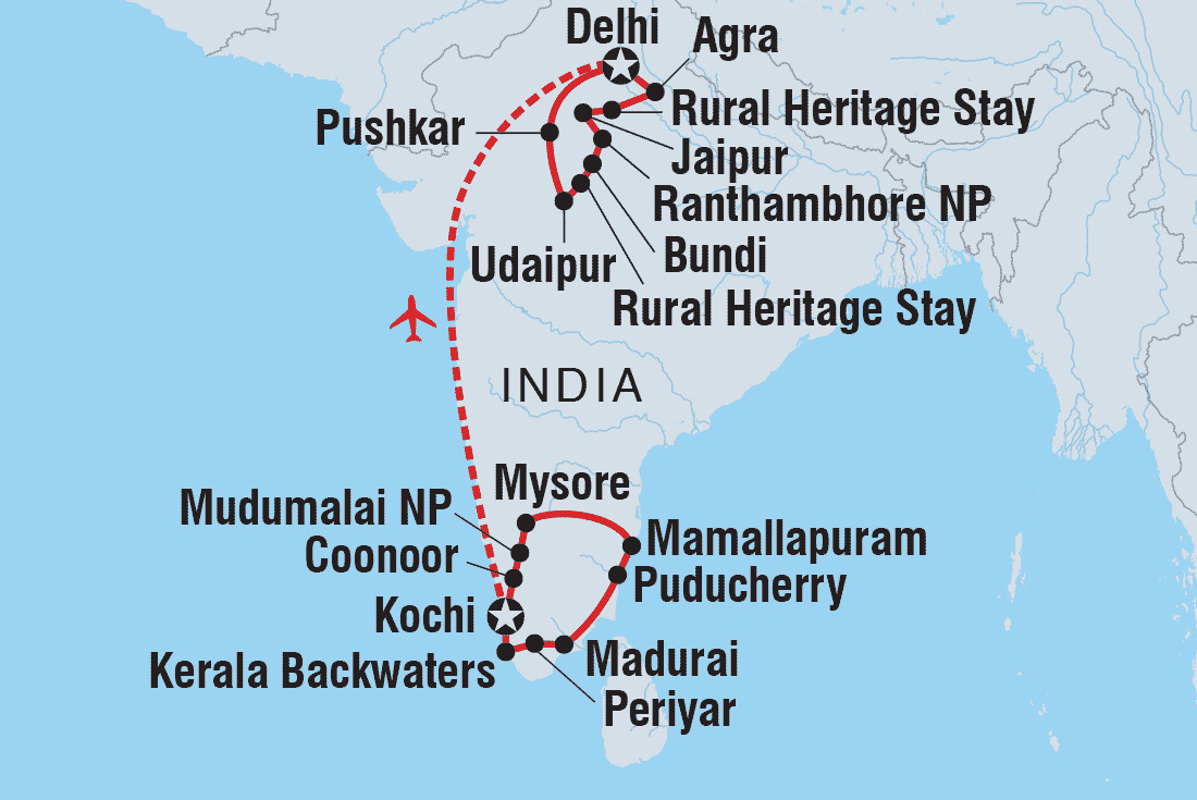 India South & North