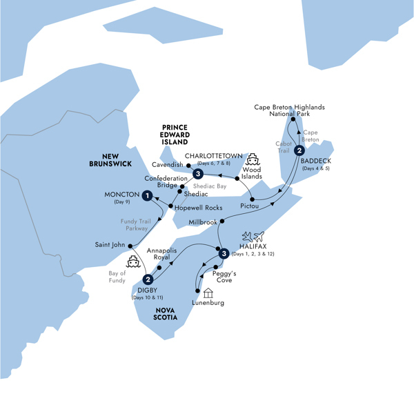 Landscapes of the Canadian Maritimes