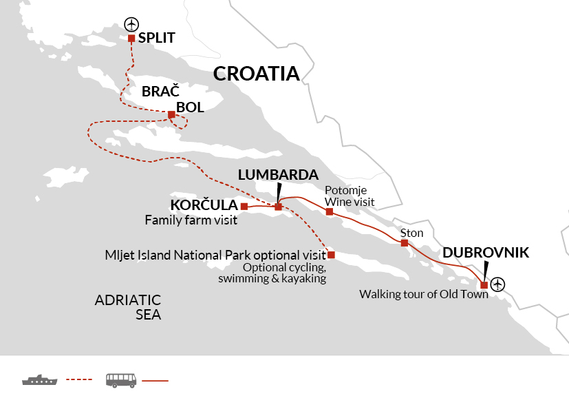 Croatia Island Hopping