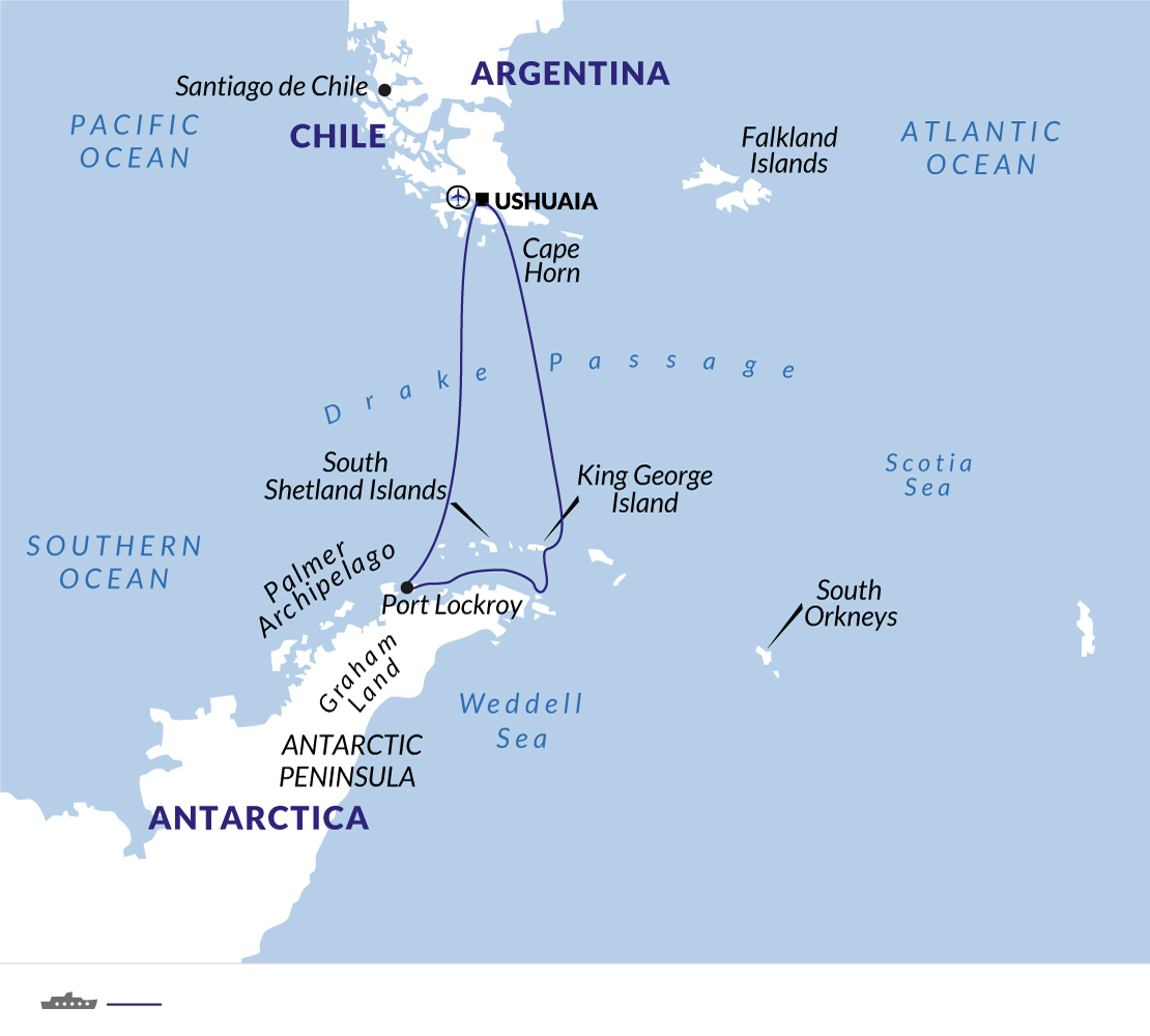 Classic Antarctica - M/V Ushuaia