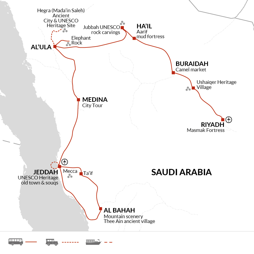 Explore the Kingdom of Saudi Arabia