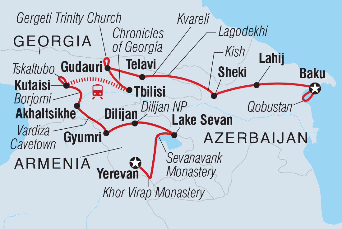 Azerbaijan, Georgia & Armenia Adventure