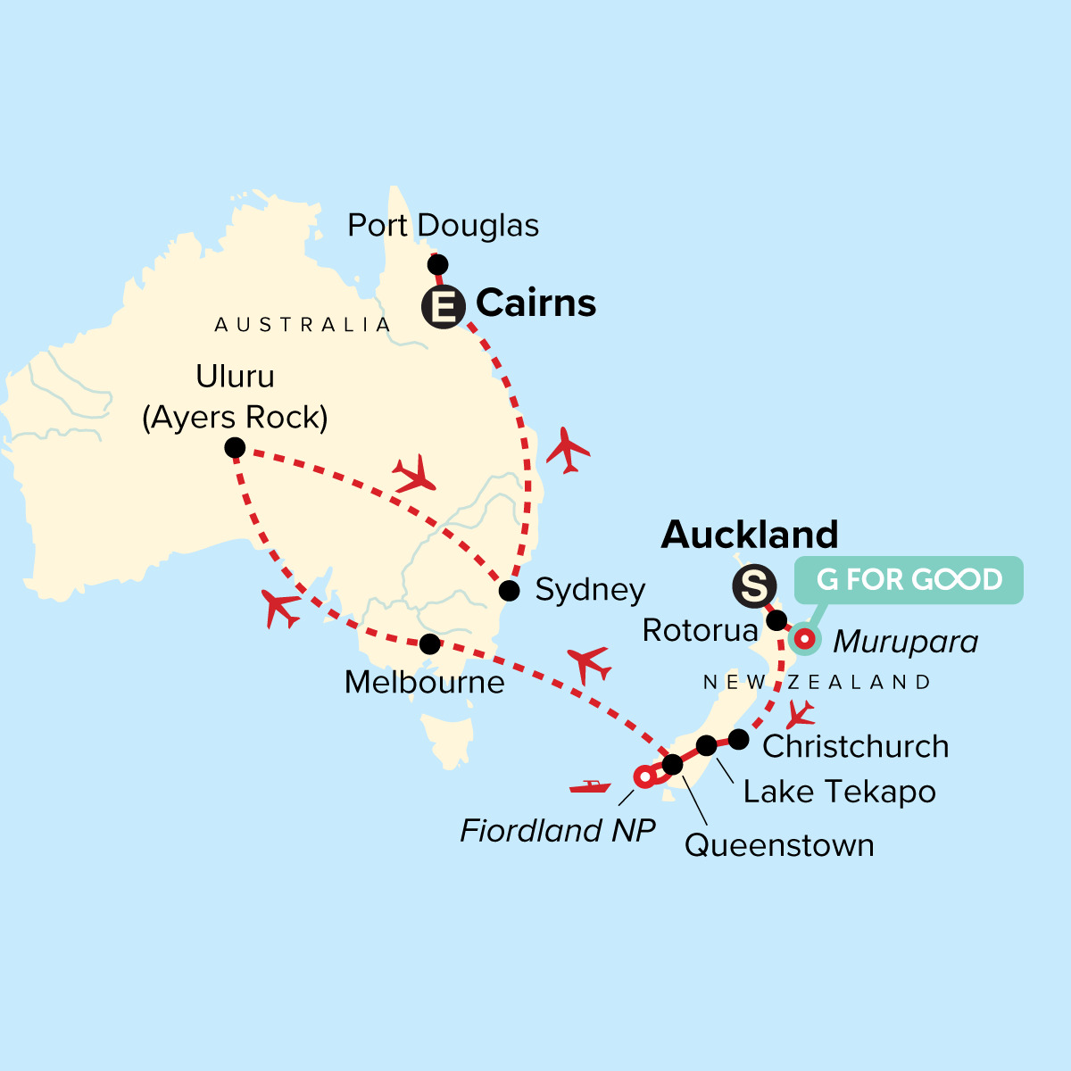 Journeys: Iconic Australia and New Zealand