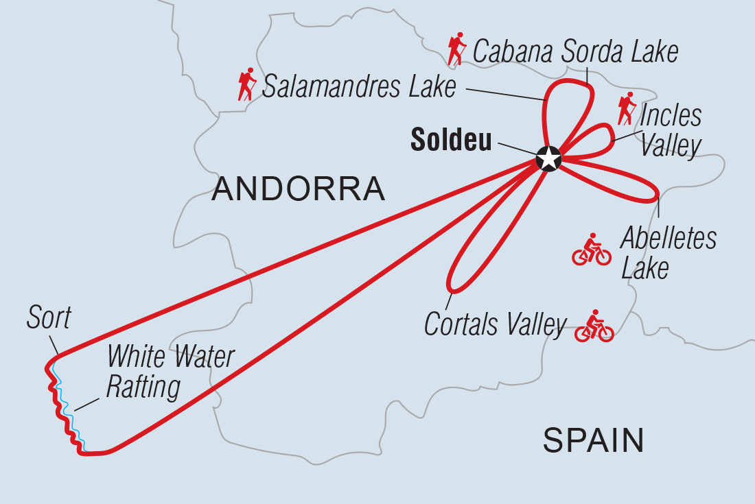 Andorra: Hike, Bike & Raft