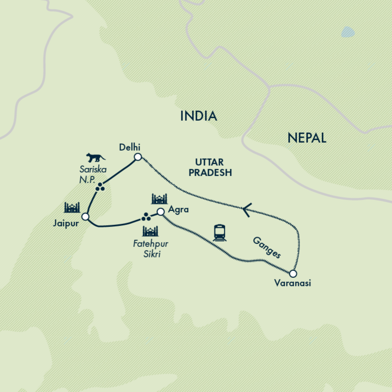 Highlights of Northern India - Summer itinerary