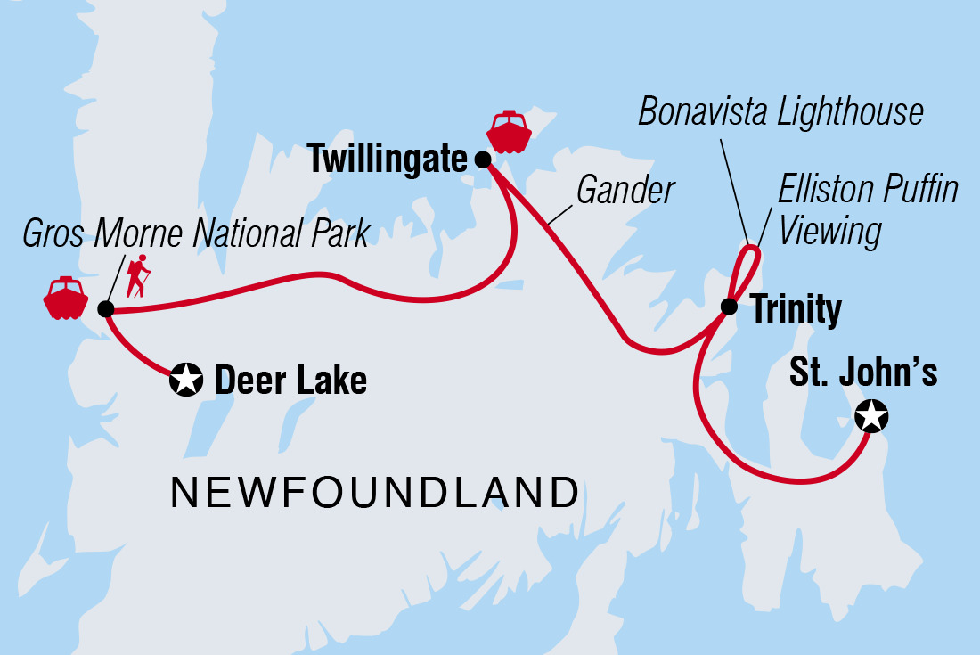 Newfoundland Adventure: Westbound
